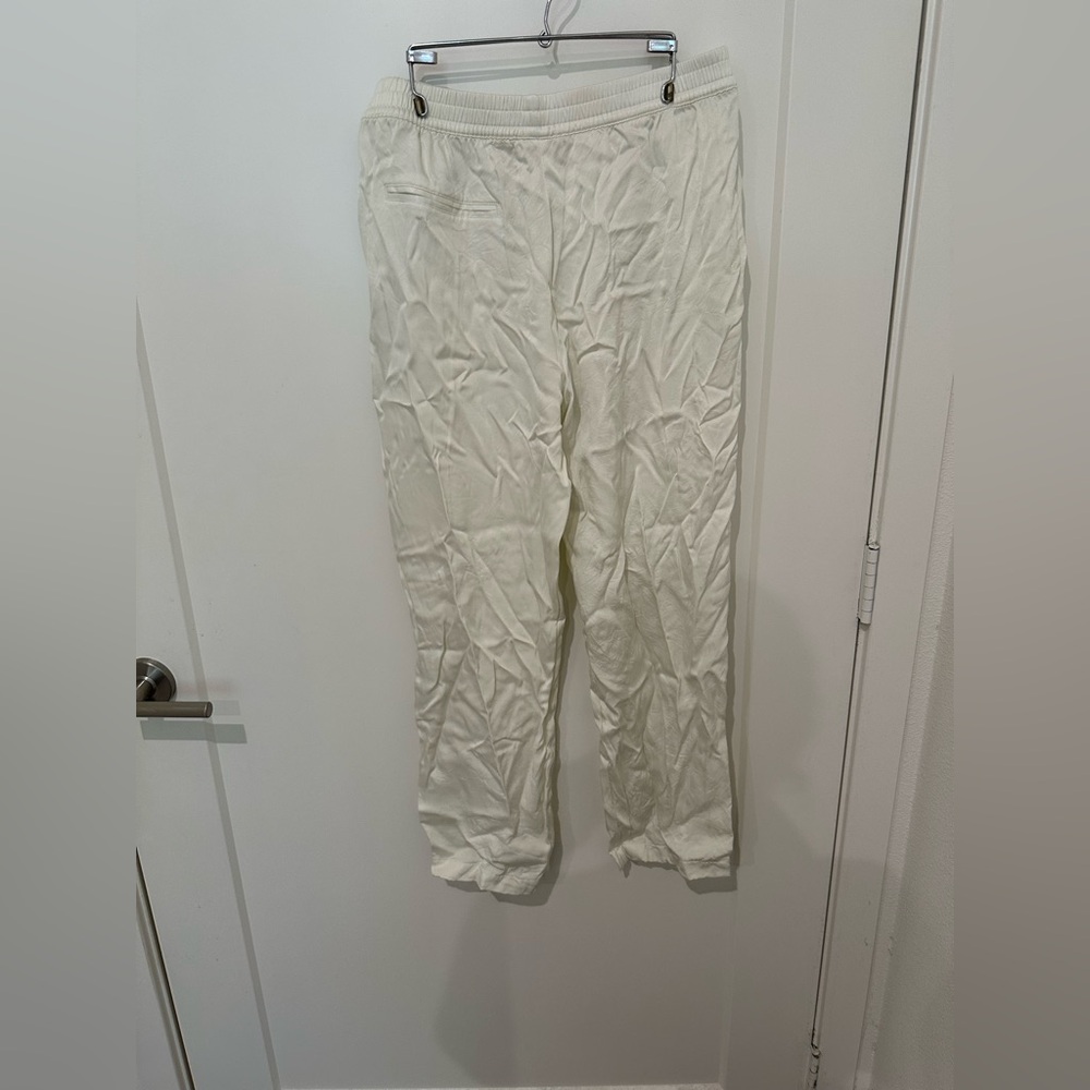 Djerf Avenue Dream Pants Cloud Off-White - Picture 3 of 7